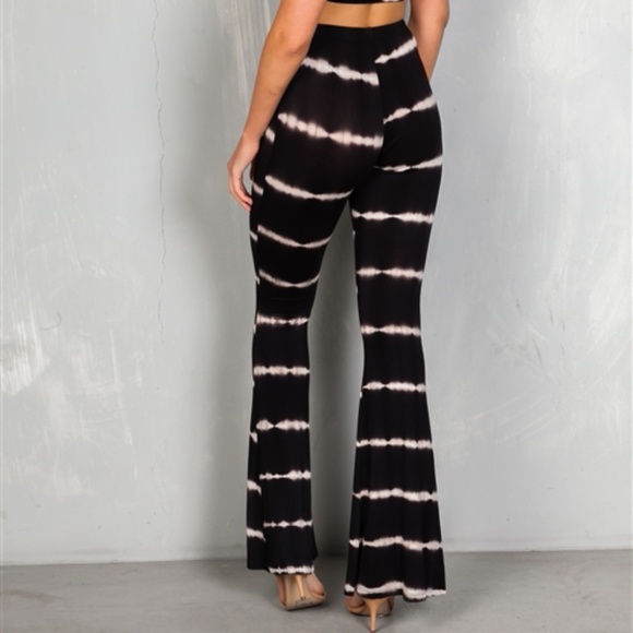 BOHO TIE-DYE PRINT PANTS - Picture 3 of 3